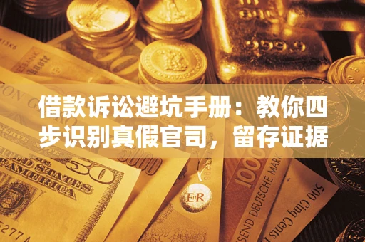 济南借款诉讼避坑手册：教你四步识别真假官司，留存证据不踩雷