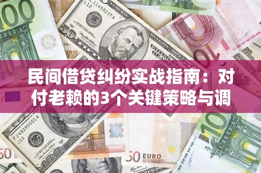 济南民间借贷纠纷实战指南：对付老赖的3个关键策略与调解盲区解析