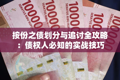 济南按份之债划分与追讨全攻略：债权人必知的实战技巧