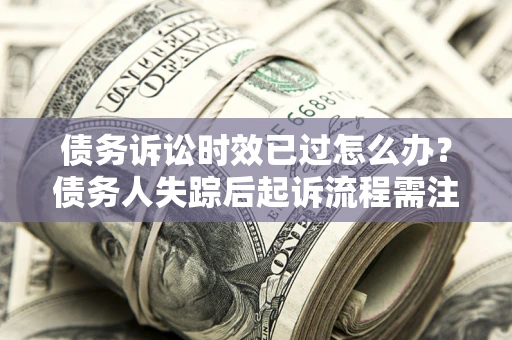 济南债务诉讼时效已过怎么办？债务人失踪后起诉流程需注意什么？