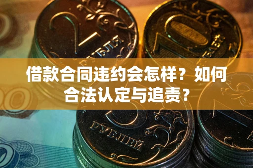 济南借款合同违约会怎样？如何合法认定与追责？
